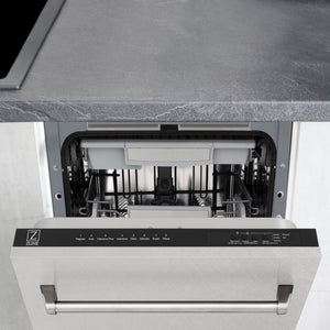 ZLINE 18" Dishwasher, Stainless panel, Stainless Tub, DWV-SN-18