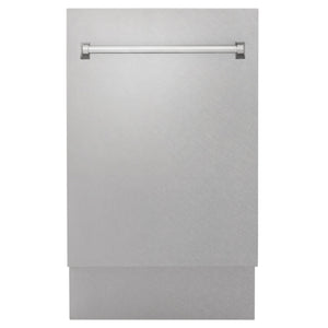 ZLINE 18" Dishwasher, Stainless panel, Stainless Tub, DWV-SN-18