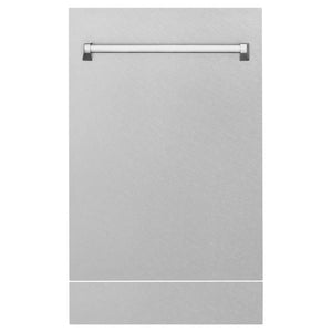 ZLINE 18" Dishwasher, Stainless panel, Stainless Tub, DWV-SN-18