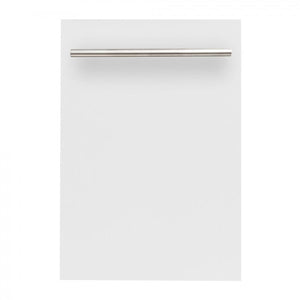 ZLINE 18" White Matte with Stainless Steel Tub, DW-WM-H-18