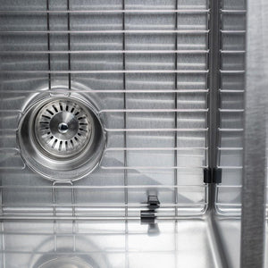 ZLINE 23" Undermount Single Bowl Sink DuraSnow Stainless Steel, SRS-23S