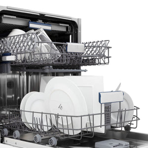 ZLINE 24" Dishwasher, Custom Panel Ready, Stainless Tub, 3rd Rack, DWV-24
