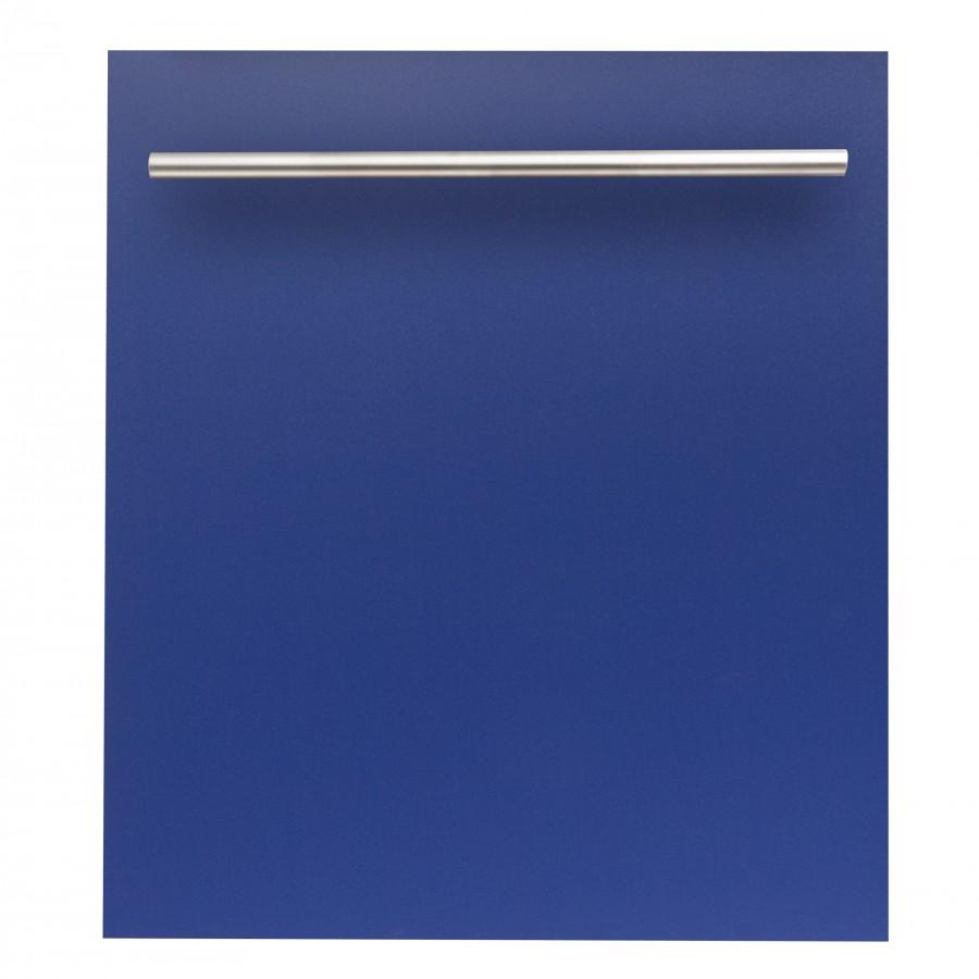 ZLINE 24" Dishwasher in Blue Matte, Stainless Steel Tub, DW-BM-H-24