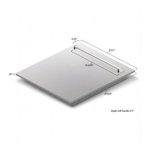 ZLINE 24" Dishwasher in Custom Panel Ready, Stainless Tub, DWV-304-24