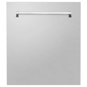 ZLINE 24" Dishwasher in Custom Panel Ready, Stainless Tub, DWV-304-24