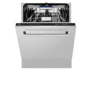 ZLINE 24" Dishwasher in Custom Panel Ready, Stainless Tub, DWV-304-24