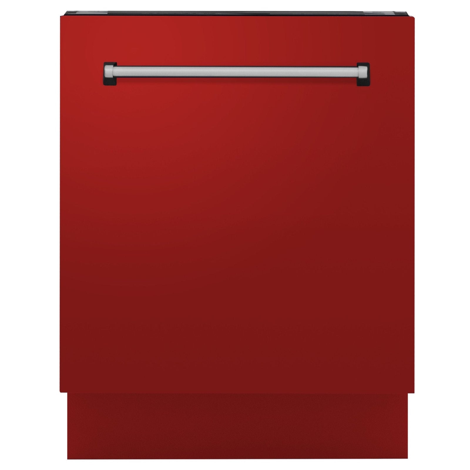 ZLINE 24" Dishwasher in Red Matt panel, Stainless Tub, DWV-RM-24 - 24"