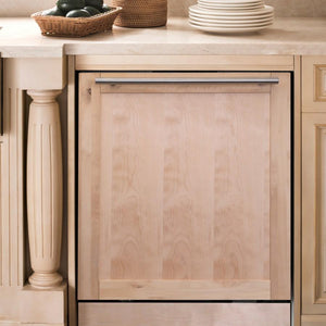ZLINE 24" Dishwasher in Unfinished Wood with Stainless Steel Tub, DW-UF-24