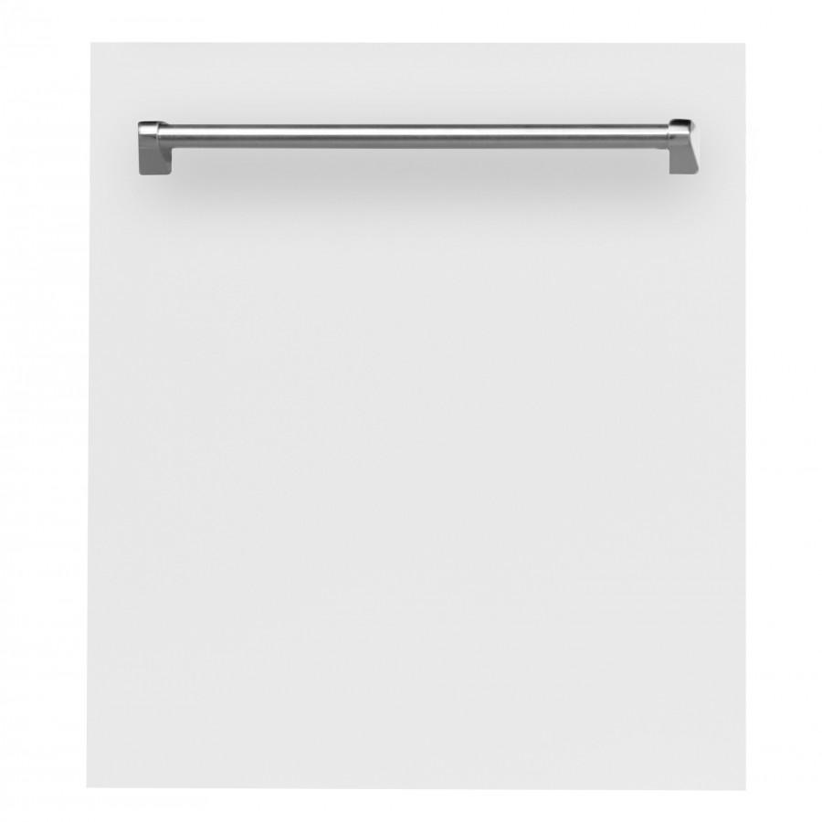 ZLINE 24" Dishwasher in White Matte, Traditional Handle, DW-WM-24 - 24"