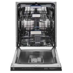 ZLINE 24" Dishwasher, Oil Rubbed Bronze panel, Stainless Tub, DWV-ORB-24