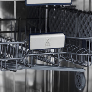 ZLINE 24" Dishwasher with Copper panel, Stainless Tub, DWV-C-24