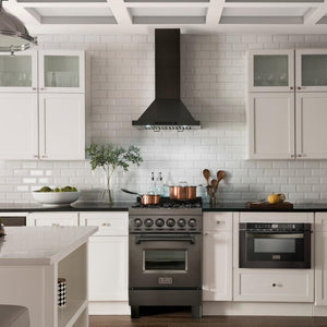 ZLINE 24" Wall Range Hood, Black Stainless Steel, BSKBN-24