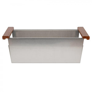 ZLINE 27" Undermount Single Bowl Ledge Sink DuraSnow, SLS-27S