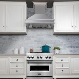 ZLINE 30" Designer Series Stainless Wall Mount Range Hood, 8656S-30