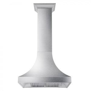 ZLINE 30" Designer Snow Stainless Finish Wall Range Hood, 8632S-30