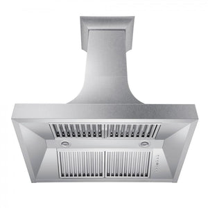 ZLINE 30" Designer Snow Stainless Finish Wall Range Hood, 8632S-30