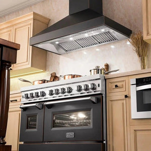 ZLINE 30" Oil-Rubbed Bronze Wall Range Hood, 8667B-30