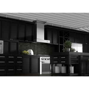 ZLINE 30" Professional Wall Range Hood, Stainless Steel, KECOMCRN-30