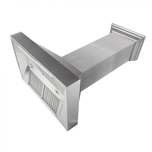 ZLINE 30" Snow Finish Stainless Range Hood with Snow Finish Shell, 8654SN-30