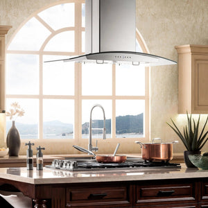 ZLINE 30" Stainless Steel Island Range Hood GL14i-30