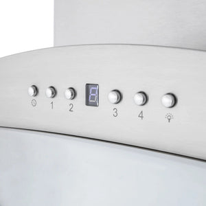 ZLINE 30" Stainless Steel Wall Range Hood, KN-30