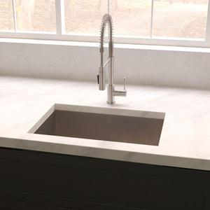 ZLINE 30" Undermount Single Bowl Sink DuraSnow Stainless Steel, SRS-30S