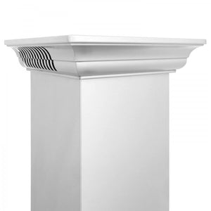 ZLINE 30" Wall Range Hood, Built-in CrownSound® Bluetooth Speakers, KBCRN-BT-30