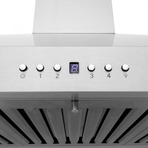 ZLINE 30" Wall Range Hood, Built-in CrownSound® Bluetooth Speakers, KL3CRN-BT-30
