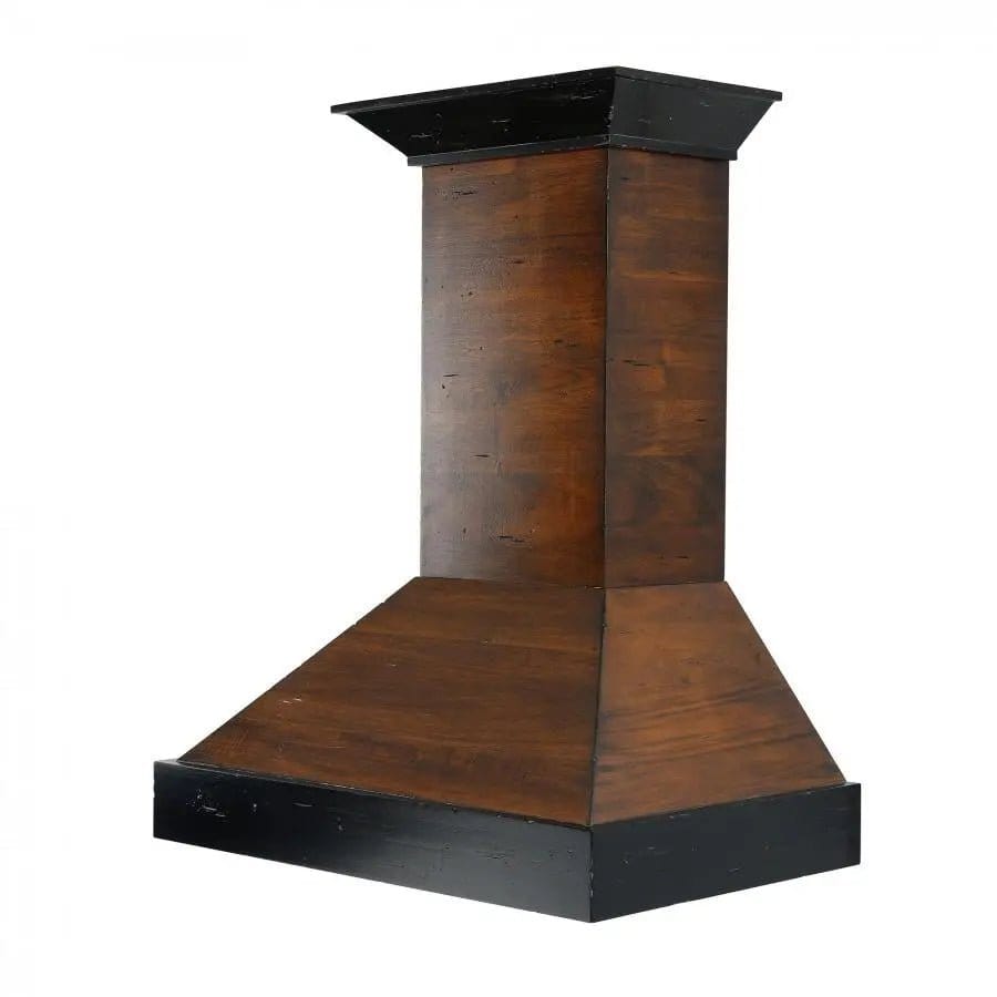 ZLINE 30" Wooden Wall Range Hood, Crown Molding KBAR-30 - 30" / Wooden