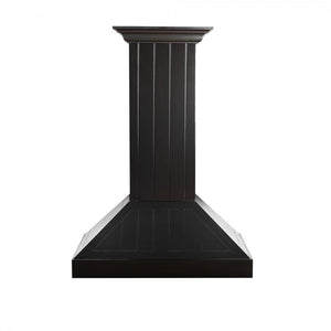 ZLINE 30" Wooden Wall Range Hood in Black - KPCC-30