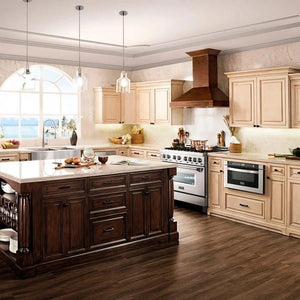 ZLINE 30" Wooden Wall Range Hood in Walnut, KBRR-30