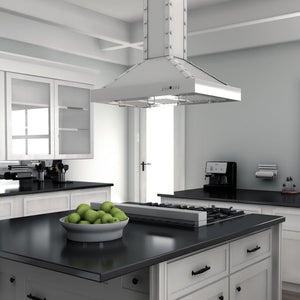 ZLINE 36" Porcelain Rangetop in Snow Stainless, RTS-36