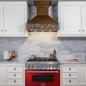 ZLINE 36" Professional Dual Fuel Range, Red Gloss Door, RA-RG-36