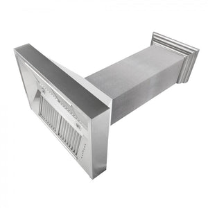 ZLINE 36" Snow Finish Wall Range Hood, White Matte Shell, 8654WM-36