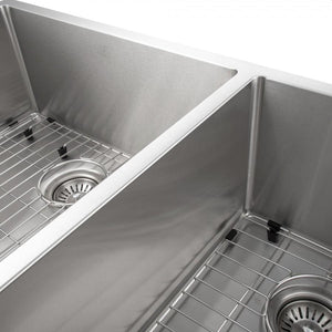 ZLINE 36" Undermount Double Bowl Sink in Stainless Steel, SR60D-36