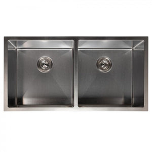 ZLINE 36" Undermount Double Bowl Sink Stainless Steel, SR50D-36S