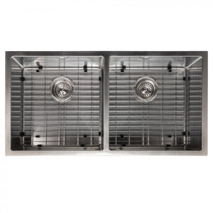 ZLINE 36" Undermount Double Bowl Sink Stainless Steel, SR50D-36S