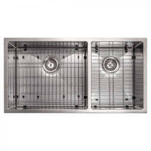 ZLINE 36" Undermount Double Bowl Sink Stainless Steel, SR60D-36S