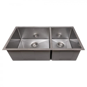 ZLINE 36" Undermount Double Bowl Sink Stainless Steel, SR60D-36S