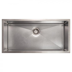 ZLINE 36" Undermount Single Bowl Sink DuraSnow Stainless Steel, SRS-36S