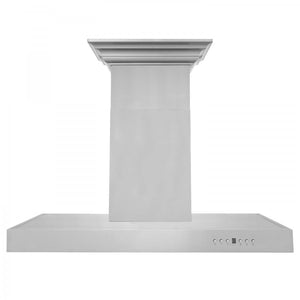 ZLINE 36" Wall Range Hood, Built-in CrownSound® Bluetooth Speakers, KECRN-BT-36