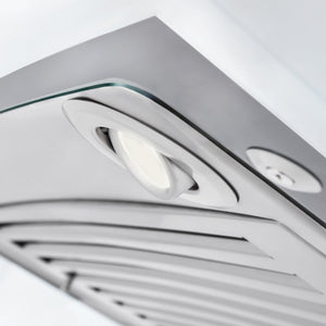 ZLINE 36" Wall Range Hood, Stainless, Bluetooth Speakers, KNCRN-BT-36