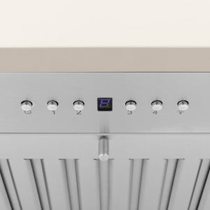 ZLINE 36" Wooden Wall Mount Range Hood in Cottage White, KPTT-36