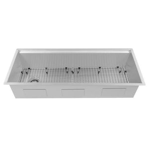 ZLINE 43" Undermount Single Bowl Sink, DuraSnow Stainless, SLS-43S