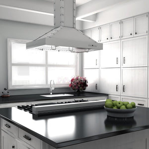 ZLINE 48 in. Porcelain Rangetop in Snow Stainless, 7 Gas Burners, RTS-48
