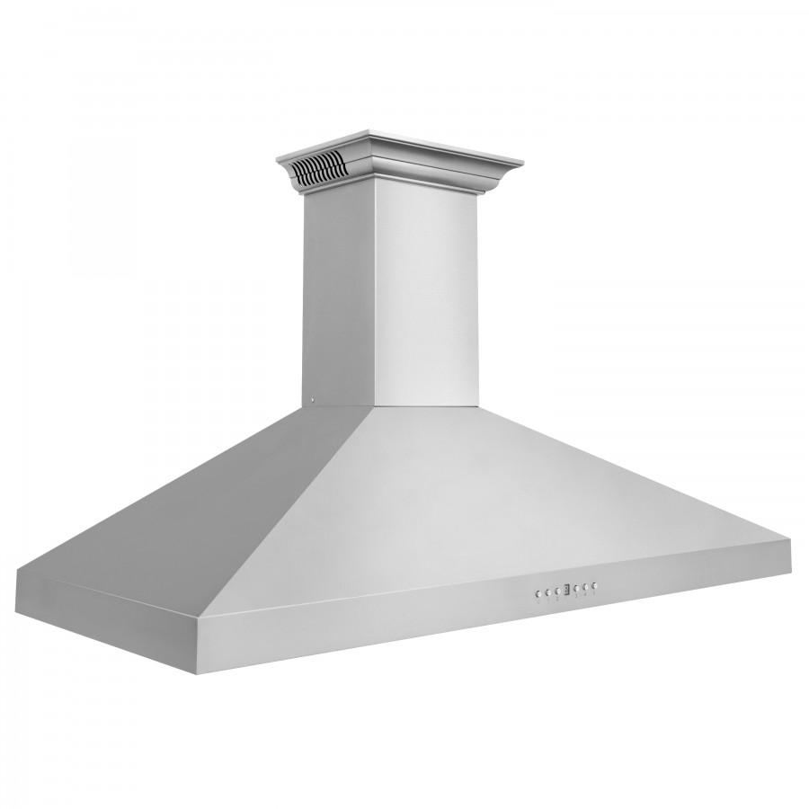 ZLINE 48" Wall Range Hood, Built-in CrownSound® Bluetooth Speakers, KL3CRN-BT-48