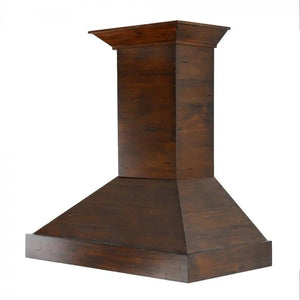ZLINE 48" Wooden Wall Range Hood in Walnut,  KBRR-48