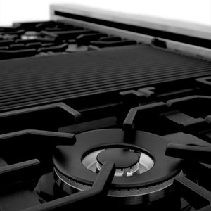 ZLINE 60" Dual Fuel Range, DuraSnow Stainless, RAS-SN-60