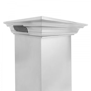 ZLINE 60" Professional Wall Range Hood, Built-in CrownSound Bluetooth Speakers, 697CRN-BT-60