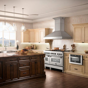 ZLINE 60" Professional Wall Range Hood, Built-in CrownSound Bluetooth Speakers, 697CRN-BT-60